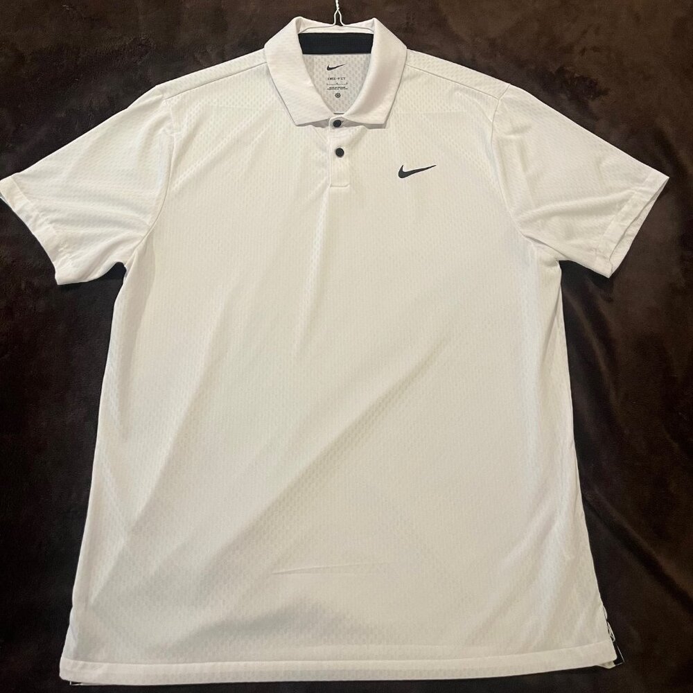 Nike Dri-Fit Polo White 2024